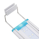 58.5CM Aluminum Adjustable LED Aquarium Light  Fish Tank Panel Lamp Blue+White AC220V