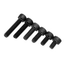 Suleve M4CH1 M4 Carbon Steel Hex Socket Cap Screws Bolts Nuts Assortment Kit 250Pcs