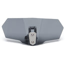 Motorcycle Adjustable Clip On Windshield Screen Extension Spoiler Wind Deflector Universal