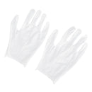 12 Pairs Work Gloves White Inspection Cotton Non-Slip Coin Jewelry Lightweight Gloves