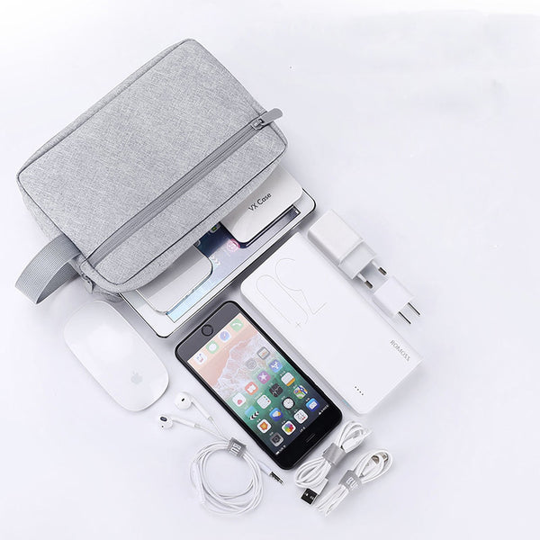 BUBM Portable Digital Accessories Storage Bag USB Cable Organizer Bag Earphone Wire Bag