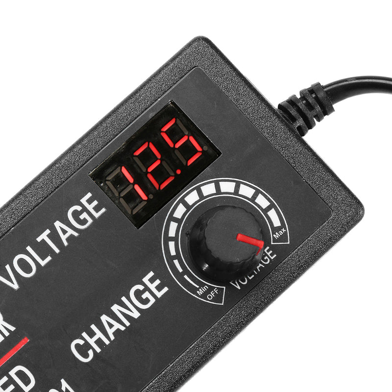 Excellway 4-24V 1.5A 36W AC/DC Power Adapter Switching Power Supply Regulatedr Adapter Display