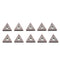 10Pcs TNMG160404-MA VP15TF CNC Carbide Inserts Lathe Turning Tool Holder Inserts