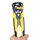 DANIU Multifunctional Yellow Automatic Wire Stripper Crimping Plier Terminal Tool for Cutting Stripping Wire Cable