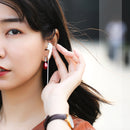 USAMS Professional In-ear Wired Earphone Metal HIFI Heavy Bass 3.5mm Device Headset Headphones