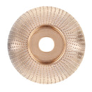 Drillpro 85mm Tungsten Carbide Wood Shaping Disc Carving Disc 16mm Bore Sanding Grinder Wheel for 100 115 Angle Grinder