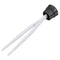 Silicone Soft Toilet Brush Set Bristle Base WC Bathroom Lavatory Cleaning Brush Tools