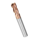 Drillpro 1-8mm 4 Flutes Tungsten Carbide End Mill Cutter HRC55 AlTiN Coating End Mill Cutter CNC Tool