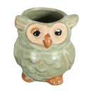 Garden Ceramic Owl Mini Flower Pot Succulent Plants Planters Office Desk Decor