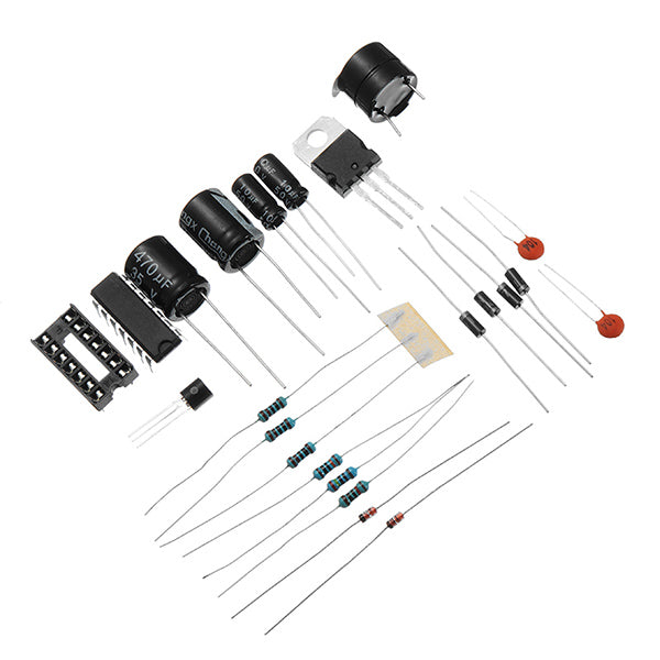 DIY AC 220V to DC 1.25V-12V LM317 Adjustable Power Supply Module Kit With Housing