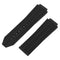 Replacement Authentic 26mm Black Rubber Silicone Watch Band for Hublot Big Bang Strap