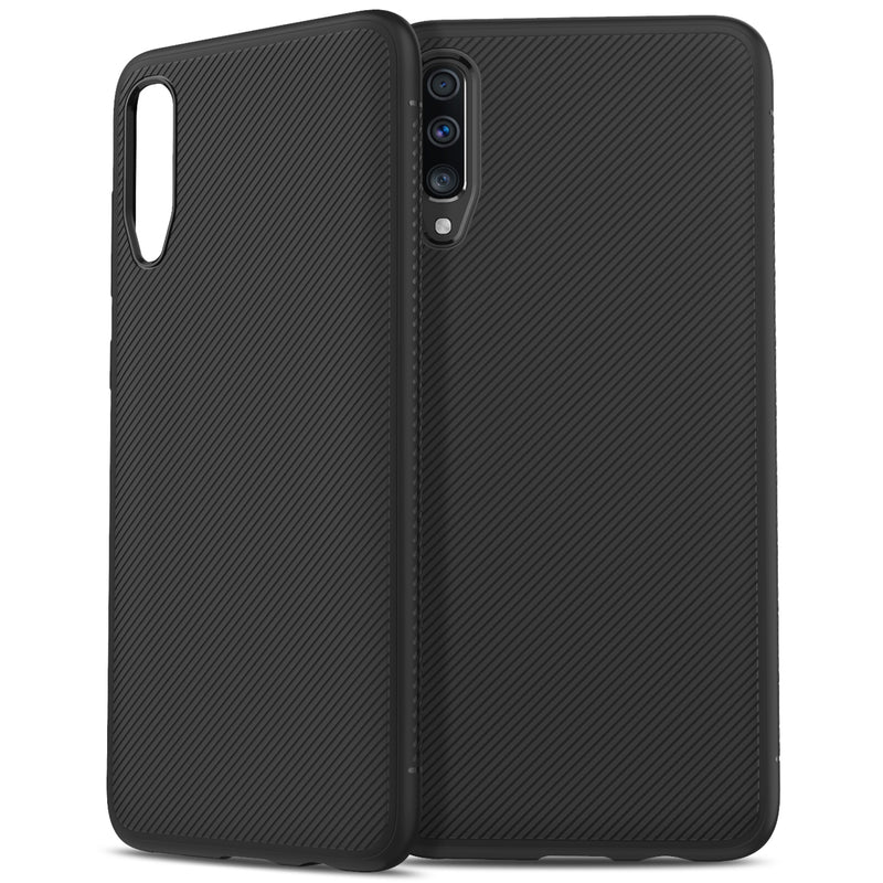 Bakeey Carbon Fiber Protective Case For Samsung Galaxy A70 2019 Shockproof Soft TPU Back Cover