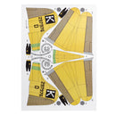 1:47 Scale Boeing B-17 Flying Fortress Heavy Bomber Handcraft Paper Model Kit Education Toys