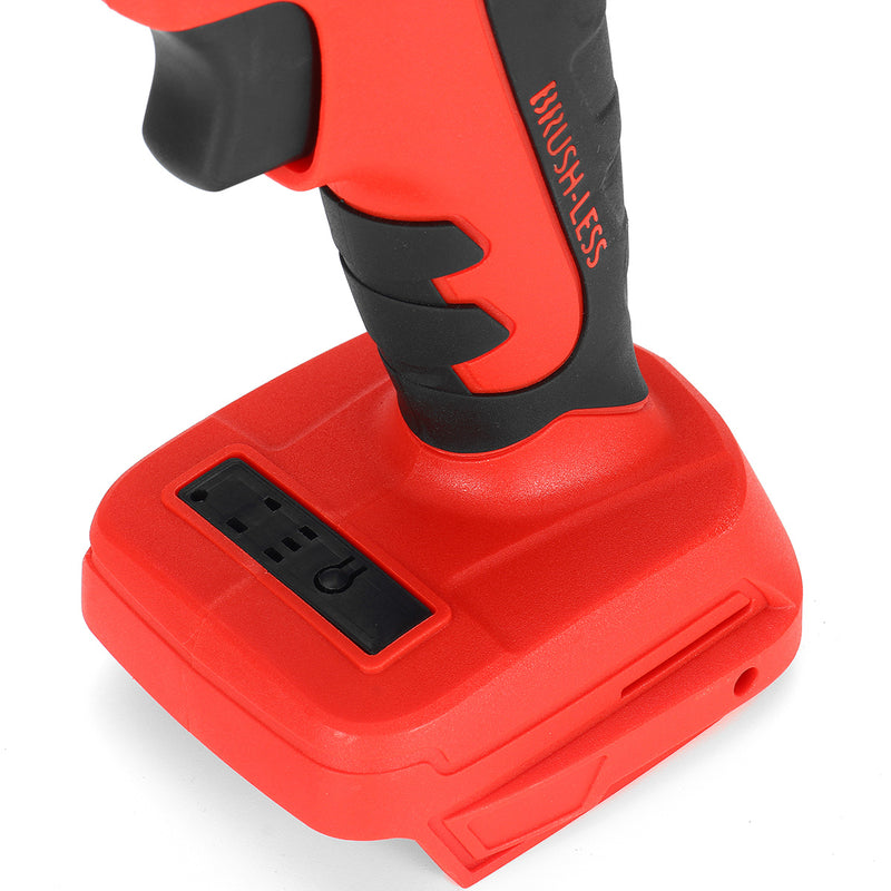 18V 520N.m. Li-Ion Cordless Impact Brushless Wrench Driver 1/2Inch Electric Wrench Replacement for Makita Battery