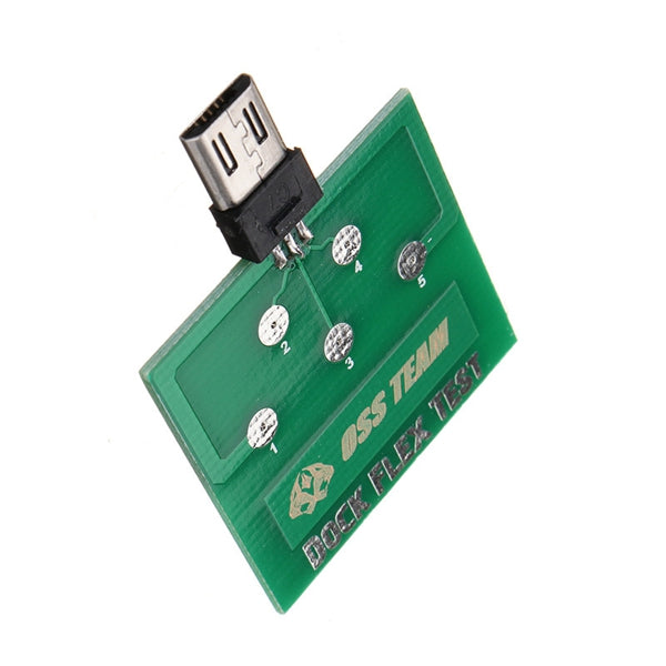 Micro USB 5-Pin PCB Test Board Module For Android Battery Dock Flex Test Power Charging