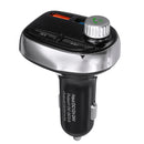 Wireless Bluetooth Car MP3 Player FM Transmitter Radio LCD SD Dual USB Car Charger Kit