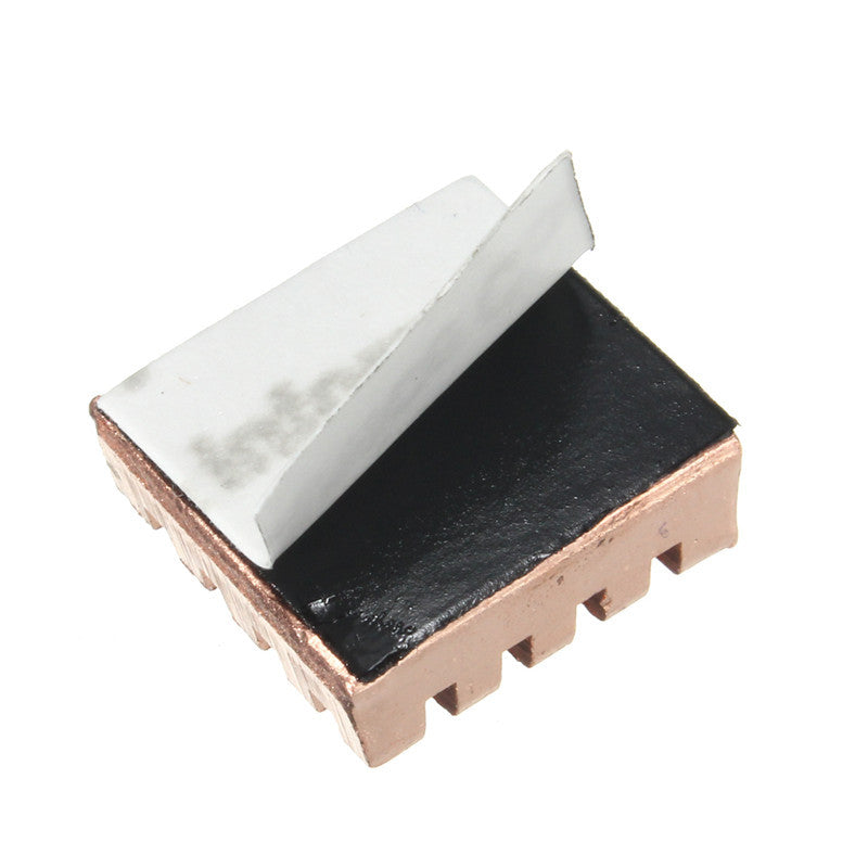 10PCS Copper Aluminium Heat Sink Fan Cooling Kit For Raspberry Pi B+ Raspberry Pi 2