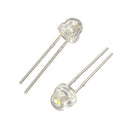 300pcs F5 5mm White Bright Diode Straw Hat Super Light LED Assortment Kit