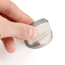 Universal Silver Gas Stove Knobs Cooker Oven Hob Control  Switch