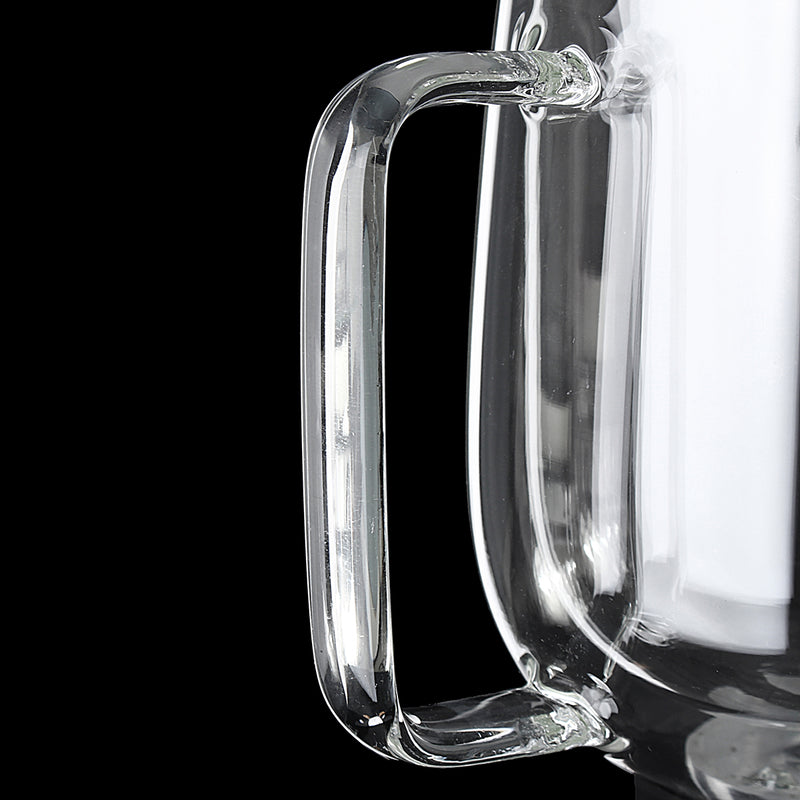 300ML Glass Coffee Tea Cup Heat Resistant Double Layer Glass Handle Double Wall