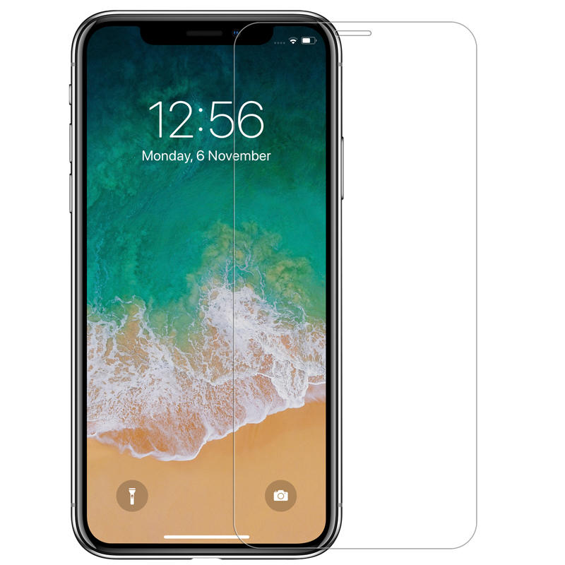 Enkay 5pcs 9H 0.26mm 2.5D Curved Full Coverage Tempered Glass Screen Protector for iPhone 11 Pro / iPhone X / XS