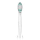 ToothBrush Head White & Black for Loskii PA-213 Ultrasonic Vibration Electric Toothbrush