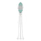 ToothBrush Head White & Black for Loskii PA-213 Ultrasonic Vibration Electric Toothbrush