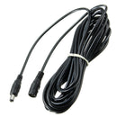 1/2/5/10M 5.5x2.1mm CCTV Female to Male DC Power Extension Cable Cord Adapter