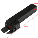 MGEHR 1616-2 16x100mm Grooving Lathe Turning Tool Holder For MGMN200 Insert 2mm Width