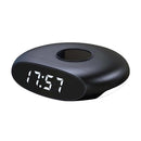 Bakeey 3in1 10W Qi Night Light Alarm Clock Phone Holder Wireless Charger Dock with USB Output Quick Charge Vertical for Samsung S10+ for iPhone 11 Pro Max Xiaomi 9T Mi9 Pro HUAWEI P30Pro LG