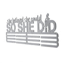 Stainless Steel Medal Holder Hanger Display Rack For Sport Running Swimming Decorations