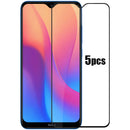 BAKEEY 5pcs Xiaomi Redmi 8 / Xiaomi Redmi 8A Anti-Explosion Full Cover Full Gule Tempered Glass Screen Protector