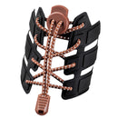 IPRee Outdoor Reflective Lazy Shoelaces Elastic No Tie Stretching Lock Shoe Laces Sports Running