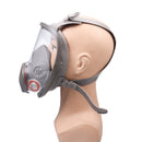 Reusable 6800 Full Face Gas Mask Spraying Painting Respirator Silicone Facepiece