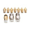 42Pcs/Box 2Pcs 0.2&0.3&0.5&0.6&0.8&1.0mm Nozzle+10Pcs 0.4mm Nozzle+10*PC4-M6+10*PC4-M10 Brass Pneumatic Connector Kit for 3D Printer 1.75mm Filament