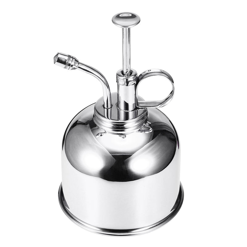 300mL Mini Brass Home Plant Mister Plunger Flower Water Spray Bottle Potted Spraying Watering Can Decorations