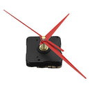 10pcs 20mm Shaft Length DIY Red Triangle Hands Silent Quartz Wall Clock Movement Mechanism For