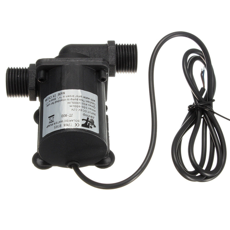 IP68 DC12V 5M 800L/H Ultra Quiet Brushless Motor Submersible Pool Water Pump