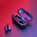 Awei T10C TWS bluetooth 5.0 Earphone HiFi Stereo Smart Touch Wireless Charging Bass Noise Cancelling Mic Headphone