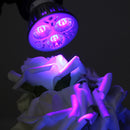 3W MR16 LED Ultraviolet Color Purple Light Flashlight Bulb Lamp Torch AC/DC 12V