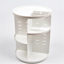360 Rotating Makeup Organizer Box Brush Holder Jewelry Organizer Case Desktop Cosmetic Storage Box