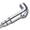 Toilet Cleaning Spray Nozzle With A Hose And Toilet Flushing Head Socket Partner