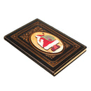 European Retro 3D Embossed PU Notebook Santa Claus King Alexander Little Girl Pattern A5 Notepad