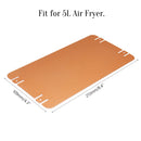 Portable Safe and Durable Food Separator Air Fryer Accessories fit for 5L Air Fryer Gold