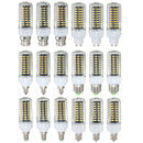 E27 E14 E12 E17 GU10 B22  LED Corn Bulb 7W 72 SMD 5736  LED Lamp Ampoule Led Light AC85-265V