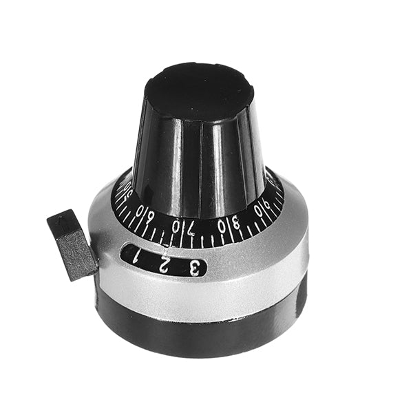 3590S-2-502L 5K Ohm 2W Multi Turn Potentiometer With 10 Turns Counting Dial Rotary Knob Set