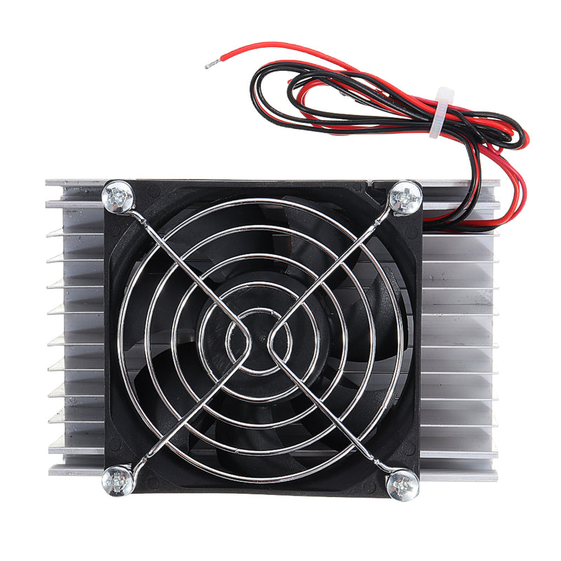 XD-37 12V 72W Electronic Semiconductor Refrigeration DIY Air Cooling System Small Air Conditioning