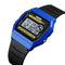 SKMEI 1413 LED Digital Watch Waterproof Chronograph Square Dial Student Watches
