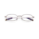 SHUAIDI Hand-carved Mini Portable Reading Glasses Metal Full Frame Resin Presbyopic Glasses 8806