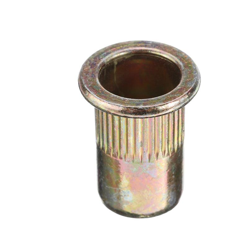 Suleve MXRN4 165Pcs M3/M4/M5/M6/M8/M10/12 Zinc Plated Rivet Nut Threaded Countersunk Head Insert Nut Tool Kits